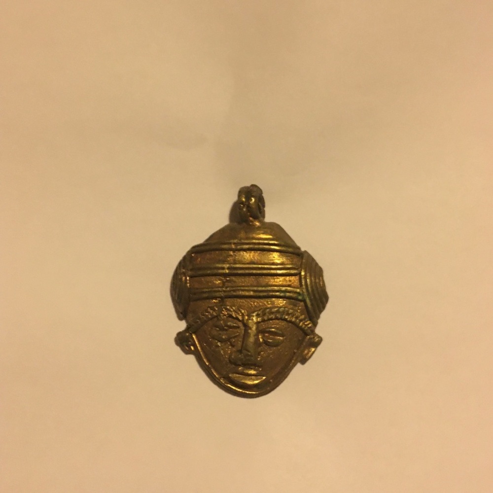 Nigerian Yoruba Mask Pendant